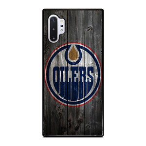 EDMONTON OILERS WOODEN LOGO Samsung Galaxy Note 10 Plus Case Cover EDMONTON OILERS WOODEN LOGO Samsung Galaxy Note 10 Plus Case Cover