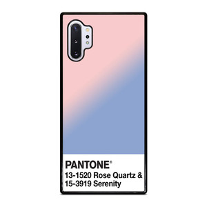 COLOR PANTONE ROSE QUARTZ AND SERENITY Samsung Galaxy Note 10 Plus Case Cover COLOR PANTONE ROSE QUARTZ AND SERENITY Samsung Galaxy Note 10 Plus Case Cover