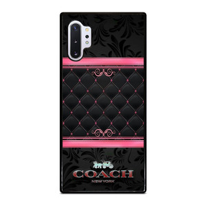 COACH NEW YORK PINK BLACK Samsung Galaxy Note 10 Plus Case Cover