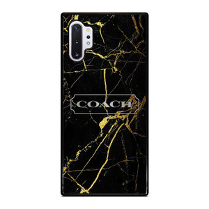 COACH NEW YORK GOLD MARBLE Samsung Galaxy Note 10 Plus Case Cover