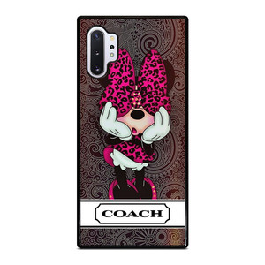 COACH NEW YORK  MINNIE MOUSE CUTE Samsung Galaxy Note 10 Plus Case Cover