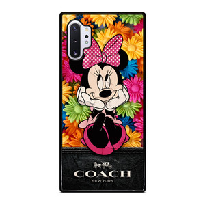 COACH MINNIE MOUSE FLOWER Samsung Galaxy Note 10 Plus Case Cover