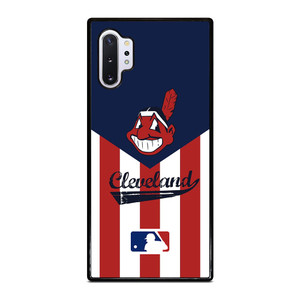 CLEVELAND INDIANS STRIPE LOGO Samsung Galaxy Note 10 Plus Case Cover CLEVELAND INDIANS STRIPE LOGO Samsung Galaxy Note 10 Plus Case Cover