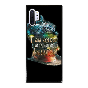 CHESHIRE CAT QUOTE ALICE IN WONDERLAND Samsung Galaxy Note 10 Plus Case Cover