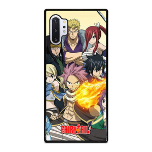 CHARACTER OF FAIRY TAIL ANIME Samsung Galaxy Note 10 Plus Case Cover CHARACTER OF FAIRY TAIL ANIME Samsung Galaxy Note 10 Plus Case Cover