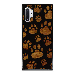 CAT FOOTPRINTS PATTERN Samsung Galaxy Note 10 Plus Case Cover CAT FOOTPRINTS PATTERN Samsung Galaxy Note 10 Plus Case Cover