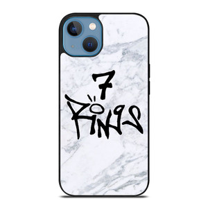 7 RINGS ARIANA GRANDE MARBLE iPhone 13 Case Cover