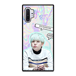 BTS SUGA CUTE Samsung Galaxy Note 10 Plus Case Cover BTS SUGA CUTE Samsung Galaxy Note 10 Plus Case Cover