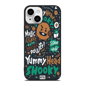 YUMMY HEAD SHOOKY BTS 21 iPhone 13 Mini Case Cover
