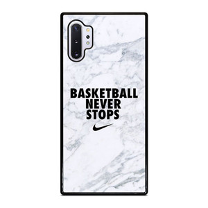 BASKETBALL NEVER STOPS MARBLE Samsung Galaxy Note 10 Plus Case Cover