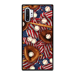 AMERICAN BASEBALL ABSTRACT Samsung Galaxy Note 10 Plus Case Cover AMERICAN BASEBALL ABSTRACT Samsung Galaxy Note 10 Plus Case Cover