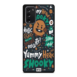 YUMMY HEAD SHOOKY BTS 21 Samsung Galaxy Note 20 Case Cover YUMMY HEAD SHOOKY BTS 21 Samsung Galaxy Note 20 Case Cover
