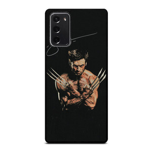 WOLVERINE LOGAN MARVEL SIGNATURE Samsung Galaxy Note 20 Case Cover WOLVERINE LOGAN MARVEL SIGNATURE Samsung Galaxy Note 20 Case Cover