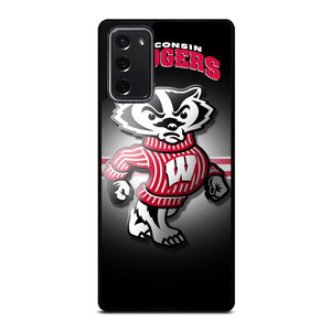 WISCONSIN BADGER FOOTBALL LOGO Samsung Galaxy Note 20 Case Cover WISCONSIN BADGER FOOTBALL LOGO Samsung Galaxy Note 20 Case Cover