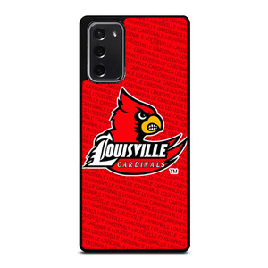 UNIVERSITY OF LOUISVILLE NFL Samsung Galaxy Note 20 Case Cover UNIVERSITY OF LOUISVILLE NFL Samsung Galaxy Note 20 Case Cover