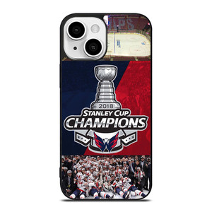 WASHINGTON CAPITALS CHAMPIONS iPhone 13 Mini Case Cover WASHINGTON CAPITALS CHAMPIONS iPhone 13 Mini Case Cover