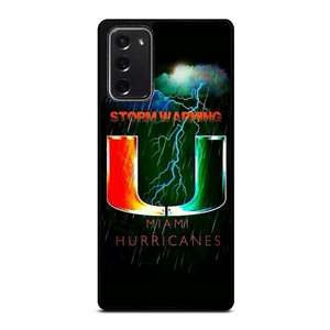 UM MIAMI HURRICANES NFL Samsung Galaxy Note 20 Case Cover UM MIAMI HURRICANES NFL Samsung Galaxy Note 20 Case Cover