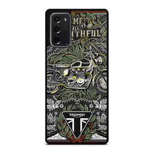 TRIUMPH MOTORCYCLE POSTER Samsung Galaxy Note 20 Case Cover
