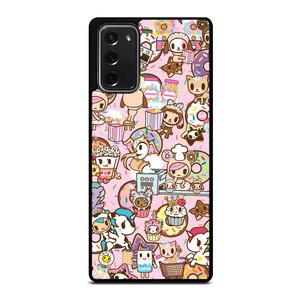 TOKIDOKI DONUTELLA COLLAGE Samsung Galaxy Note 20 Case Cover TOKIDOKI DONUTELLA COLLAGE Samsung Galaxy Note 20 Case Cover