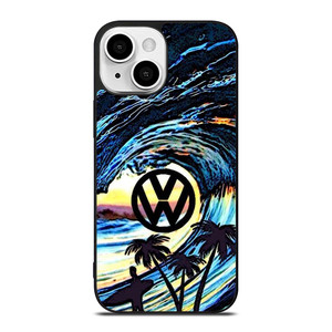 VOLKSWAGEN VW LOGO OCEAN iPhone 13 Mini Case Cover VOLKSWAGEN VW LOGO OCEAN iPhone 13 Mini Case Cover