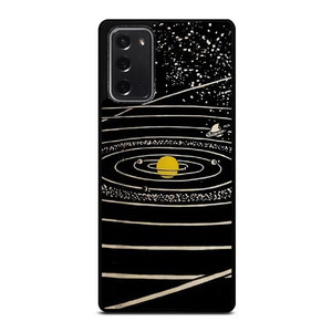 THE SOLAR SYSTEM HAND DRAWN Samsung Galaxy Note 20 Case Cover