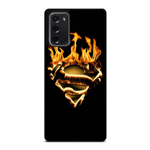 SUPERMAN LOGO FIRE Samsung Galaxy Note 20 Case Cover SUPERMAN LOGO FIRE Samsung Galaxy Note 20 Case Cover