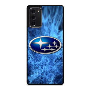 SUBARU BLUE FIRE LOGO Samsung Galaxy Note 20 Case Cover SUBARU BLUE FIRE LOGO Samsung Galaxy Note 20 Case Cover