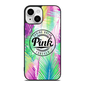VICTORIA'S SECRET PINK PALM iPhone 13 Mini Case Cover VICTORIA'S SECRET PINK PALM iPhone 13 Mini Case Cover