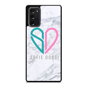 SOFIE DOSSI MARBELE LOGO Samsung Galaxy Note 20 Case Cover