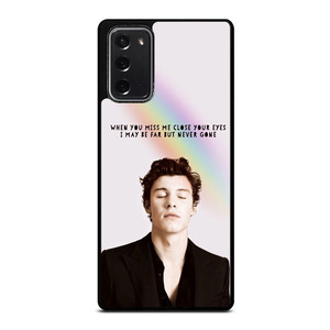 SHAWN MENDES QUOTE Samsung Galaxy Note 20 Case Cover