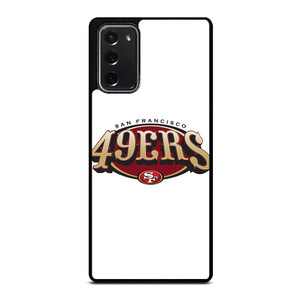 SAN FRANCISCO 49ERS SF ICON Samsung Galaxy Note 20 Case Cover SAN FRANCISCO 49ERS SF ICON Samsung Galaxy Note 20 Case Cover