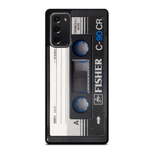 RETRO CASSETTE TAPE C-90 CR Samsung Galaxy Note 20 Case Cover RETRO CASSETTE TAPE C-90 CR Samsung Galaxy Note 20 Case Cover