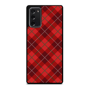 RED TARTAN CROSS PATTERN Samsung Galaxy Note 20 Case Cover RED TARTAN CROSS PATTERN Samsung Galaxy Note 20 Case Cover