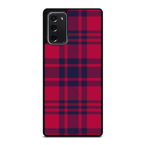 RED BLUE TARTAN PLAID PATTERN Samsung Galaxy Note 20 Case Cover RED BLUE TARTAN PLAID PATTERN Samsung Galaxy Note 20 Case Cover