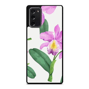 PURPLE ORCHID FLOWER PAINTING Samsung Galaxy Note 20 Case Cover PURPLE ORCHID FLOWER PAINTING Samsung Galaxy Note 20 Case Cover