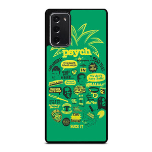 PSYCH LOGO Samsung Galaxy Note 20 Case Cover PSYCH LOGO Samsung Galaxy Note 20 Case Cover