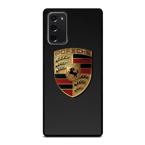 PORSCHE LOGO CARBON Samsung Galaxy Note 20 Case Cover PORSCHE LOGO CARBON Samsung Galaxy Note 20 Case Cover