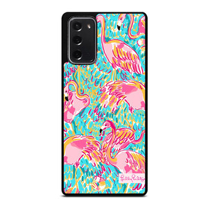 PATTERN LILLY PULITZER FLAMINGO Samsung Galaxy Note 20 Case Cover
