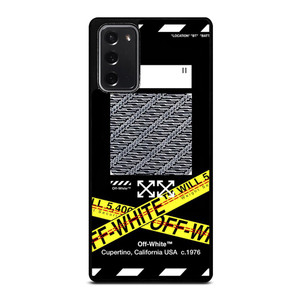 OFF WHITE X BATIK Samsung Galaxy Note 20 Case Cover OFF WHITE X BATIK Samsung Galaxy Note 20 Case Cover