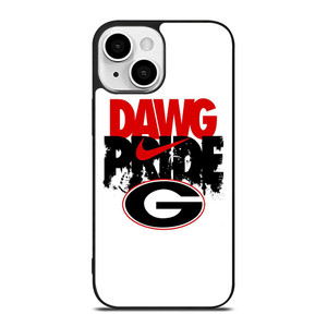 UNIVERSITY OF GEORGIA BULLDOGS ART iPhone 13 Mini Case Cover