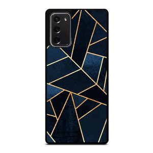NAVY STONE CERAMIC ABSTRACT Samsung Galaxy Note 20 Case Cover