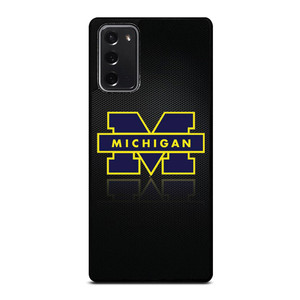 MICHIGAN WOLVERINES METAL LOGO Samsung Galaxy Note 20 Case Cover MICHIGAN WOLVERINES METAL LOGO Samsung Galaxy Note 20 Case Cover