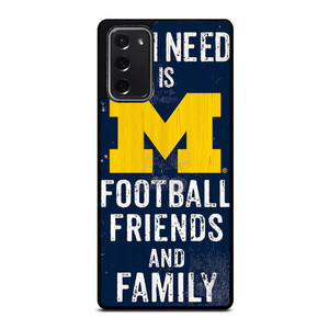 MICHIGAN WOLVERINES FOOTBALL QUOTES Samsung Galaxy Note 20 Case Cover MICHIGAN WOLVERINES FOOTBALL QUOTES Samsung Galaxy Note 20 Case Cover