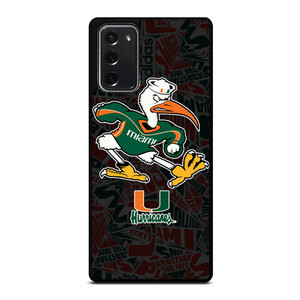 MIAMI HURRICANES UM FOOTBALL Samsung Galaxy Note 20 Case Cover