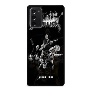 METALLICA ROCK BAND Samsung Galaxy Note 20 Case Cover METALLICA ROCK BAND Samsung Galaxy Note 20 Case Cover