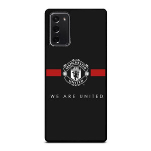 MANCHESTER UNITED BLACK Samsung Galaxy Note 20 Case Cover MANCHESTER UNITED BLACK Samsung Galaxy Note 20 Case Cover