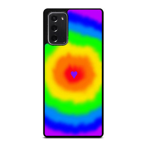 LOVE RAINBOW TIE DYE PATTERN Samsung Galaxy Note 20 Case Cover LOVE RAINBOW TIE DYE PATTERN Samsung Galaxy Note 20 Case Cover