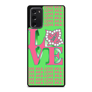 LOVE AKA PINK AND GREEN Samsung Galaxy Note 20 Case Cover LOVE AKA PINK AND GREEN Samsung Galaxy Note 20 Case Cover