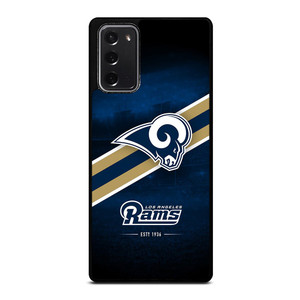 LOS ANGELES RAMS LOGO NFL Samsung Galaxy Note 20 Case Cover LOS ANGELES RAMS LOGO NFL Samsung Galaxy Note 20 Case Cover