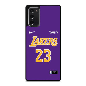 LA LAKERS LEBRON JAMES JERSEY Samsung Galaxy Note 20 Case Cover LA LAKERS LEBRON JAMES JERSEY Samsung Galaxy Note 20 Case Cover